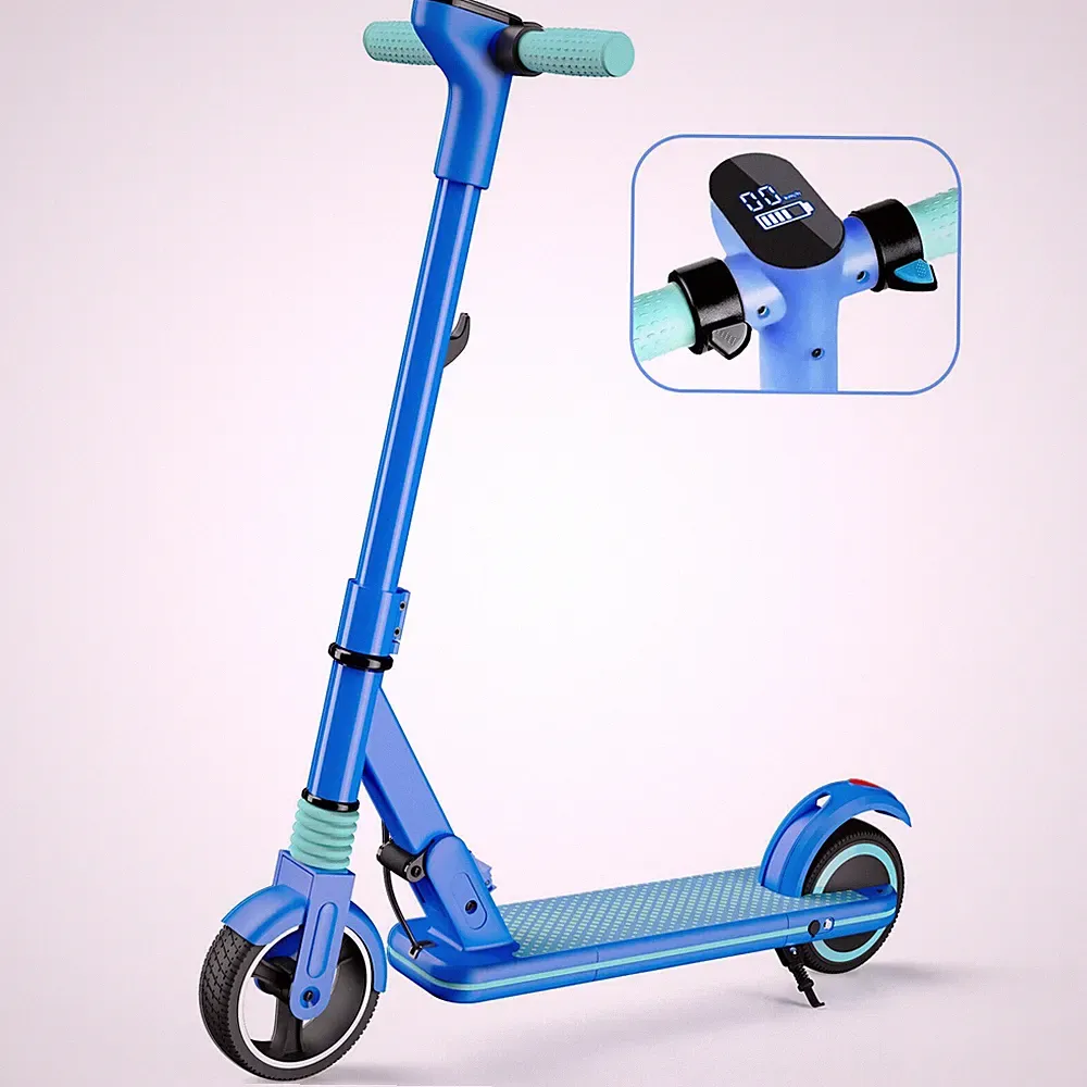 E-Scooter Kinder Elektroroller 14km/h Kinderroller ab 6 Jahren E-Roller Geschenk