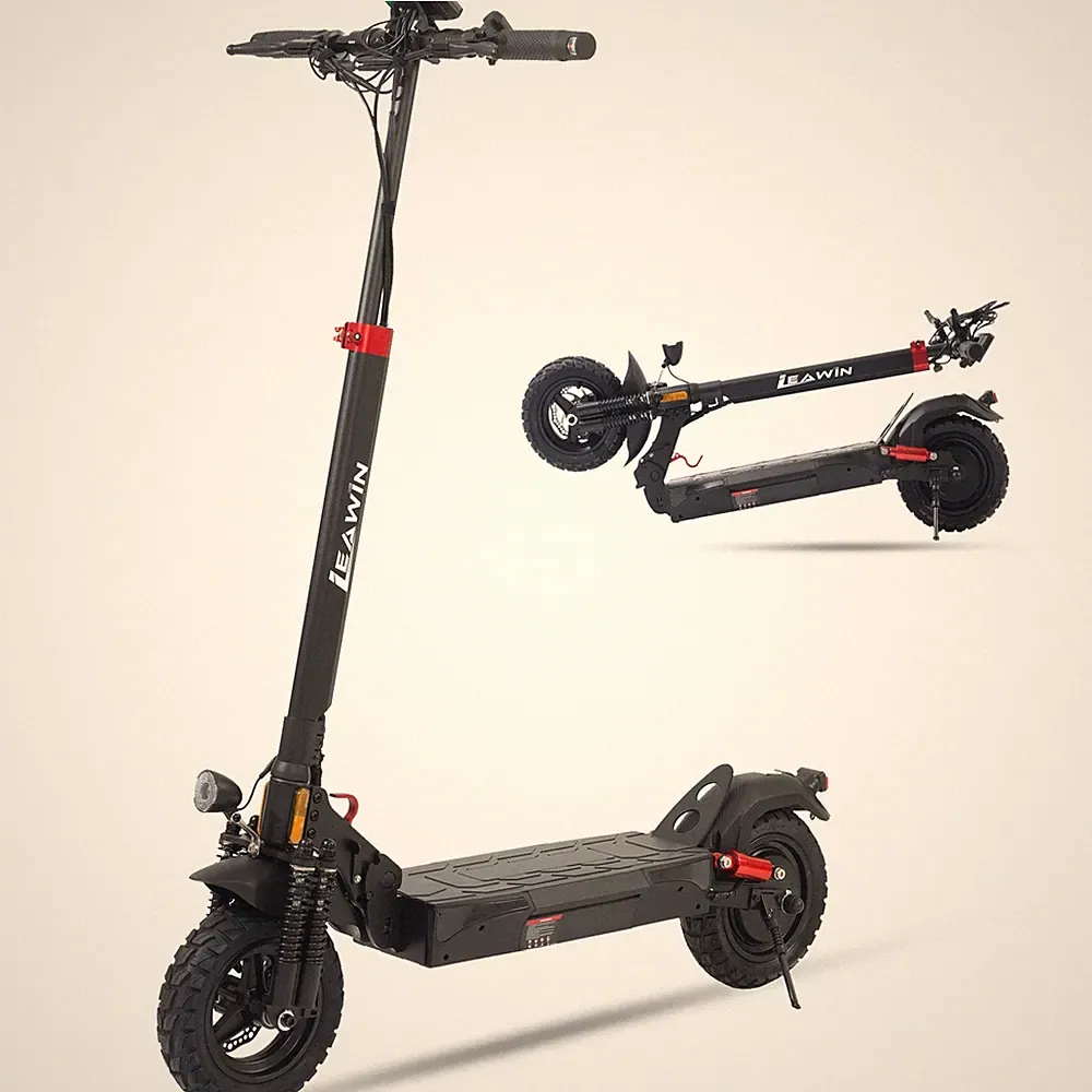 E-Scooter mit ABE 10'' Klappbar Elektro-scooter 500W 48V E-Scooter Bis 55 km