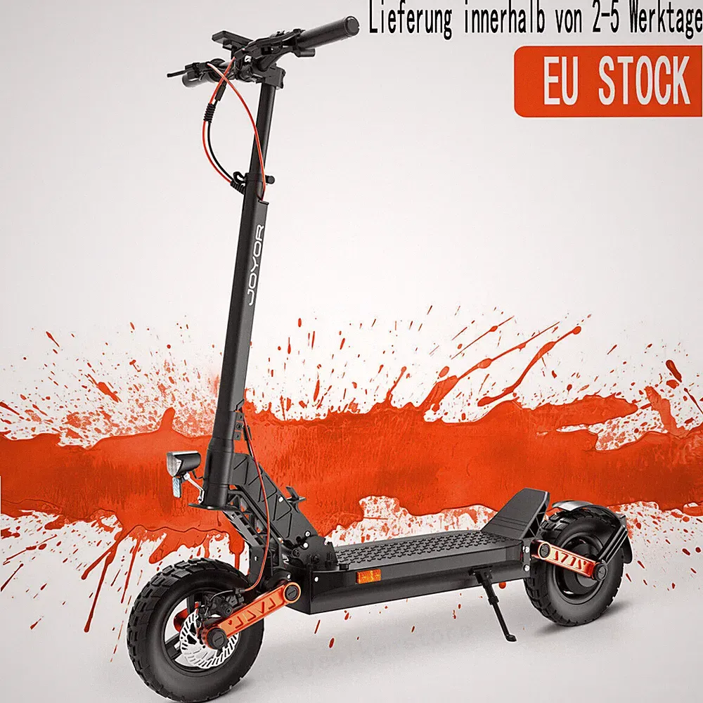 E-Scooter mit Straßenzulassung 10Zoll 500W 120 kg 624Wh S5 offroad Elektroroller