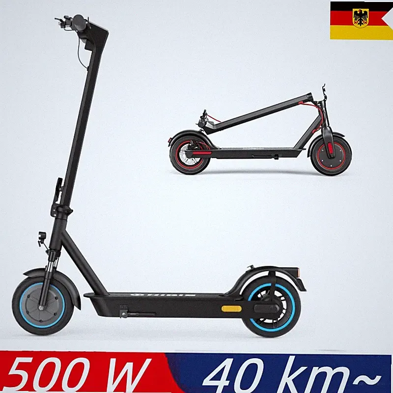 E-Scooter Mit Straßenzulassung 12AH APP ABE Klappbar 20km/h 10" Elektroroller DE