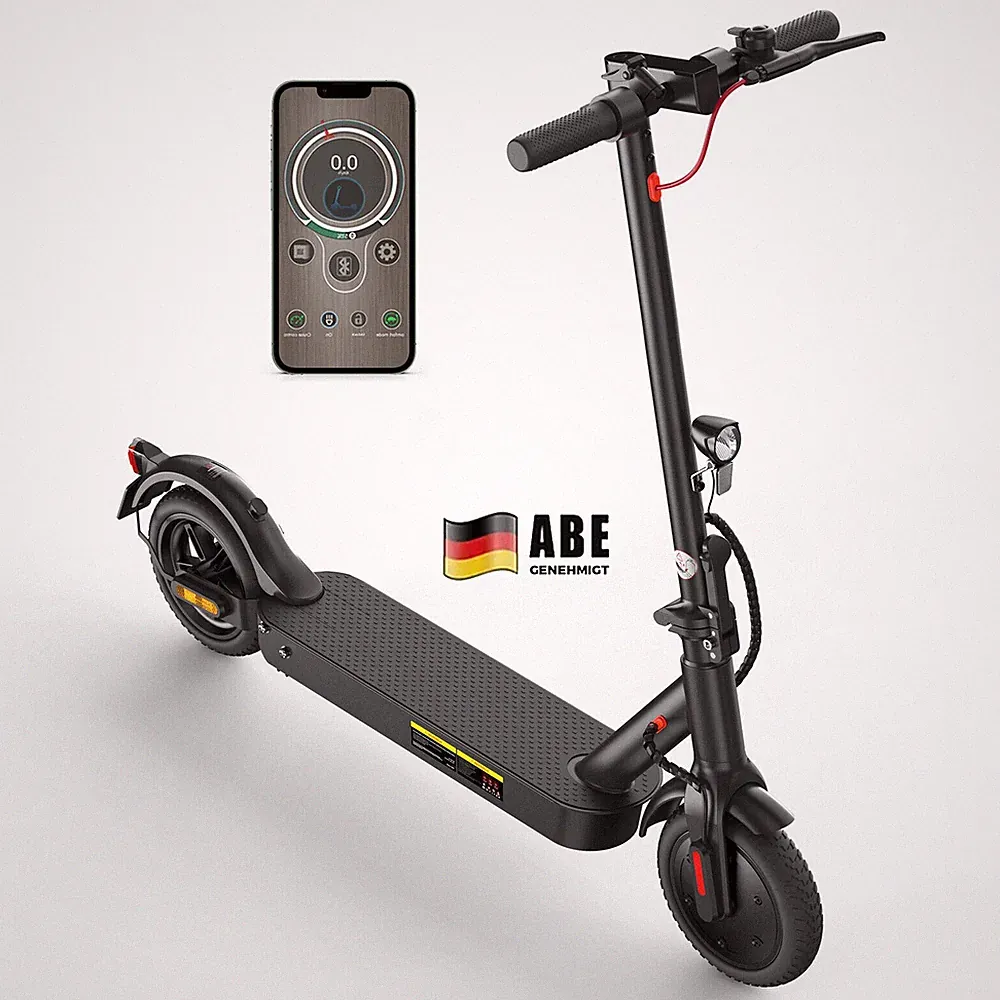 E Scooter mit Straßenzulassung 350W Elektro Scooter Elektroroller bis 30km APP