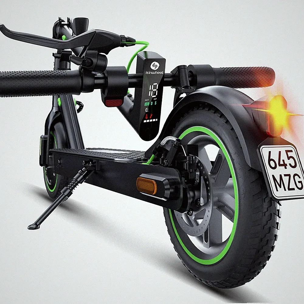 E Scooter mit Straßenzulassung 8,5 Zoll Elektroroller Max 30KM Reichweite App