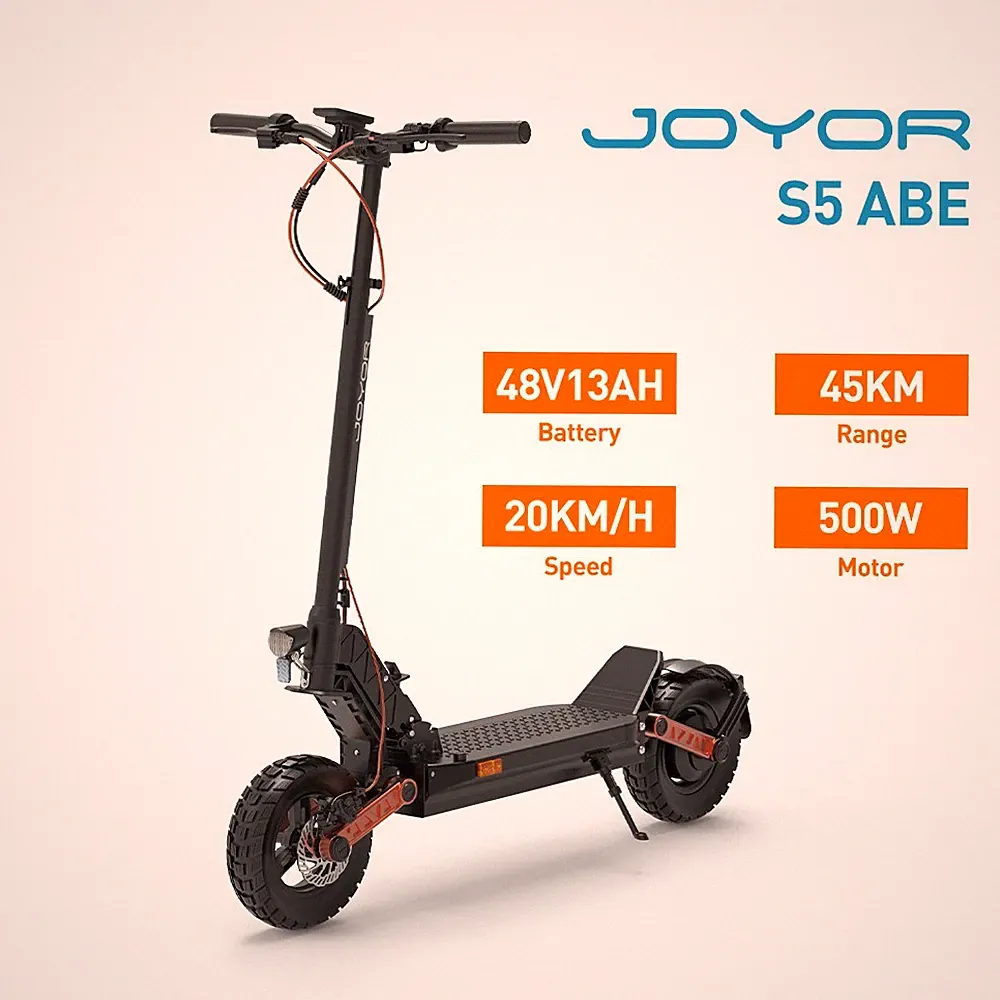 E-Scooter mit Straßenzulassung Joyor S5 13Ah ABE 500W Offroad Elektroroller