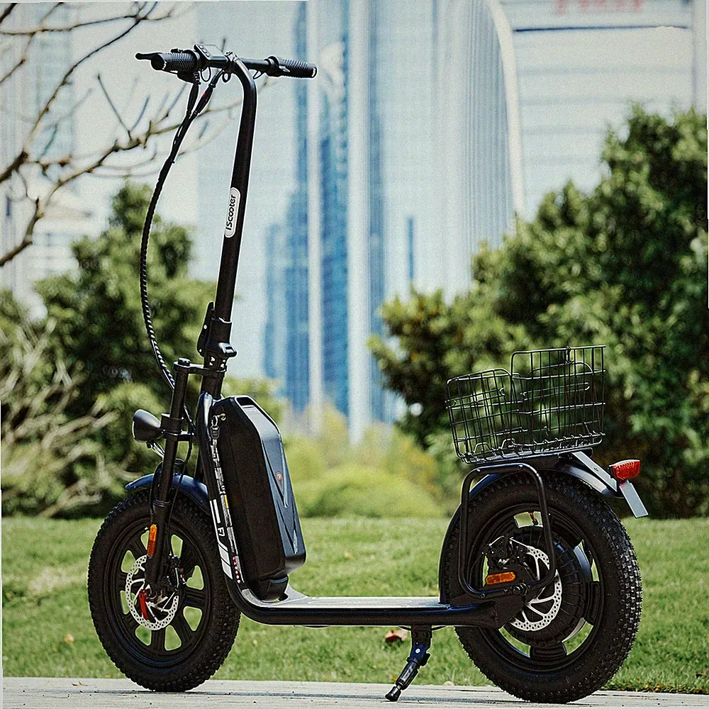 E-Scooter mit Straßenzulassung Lenkerblinker APP Elektroroller Adult bis 90 km