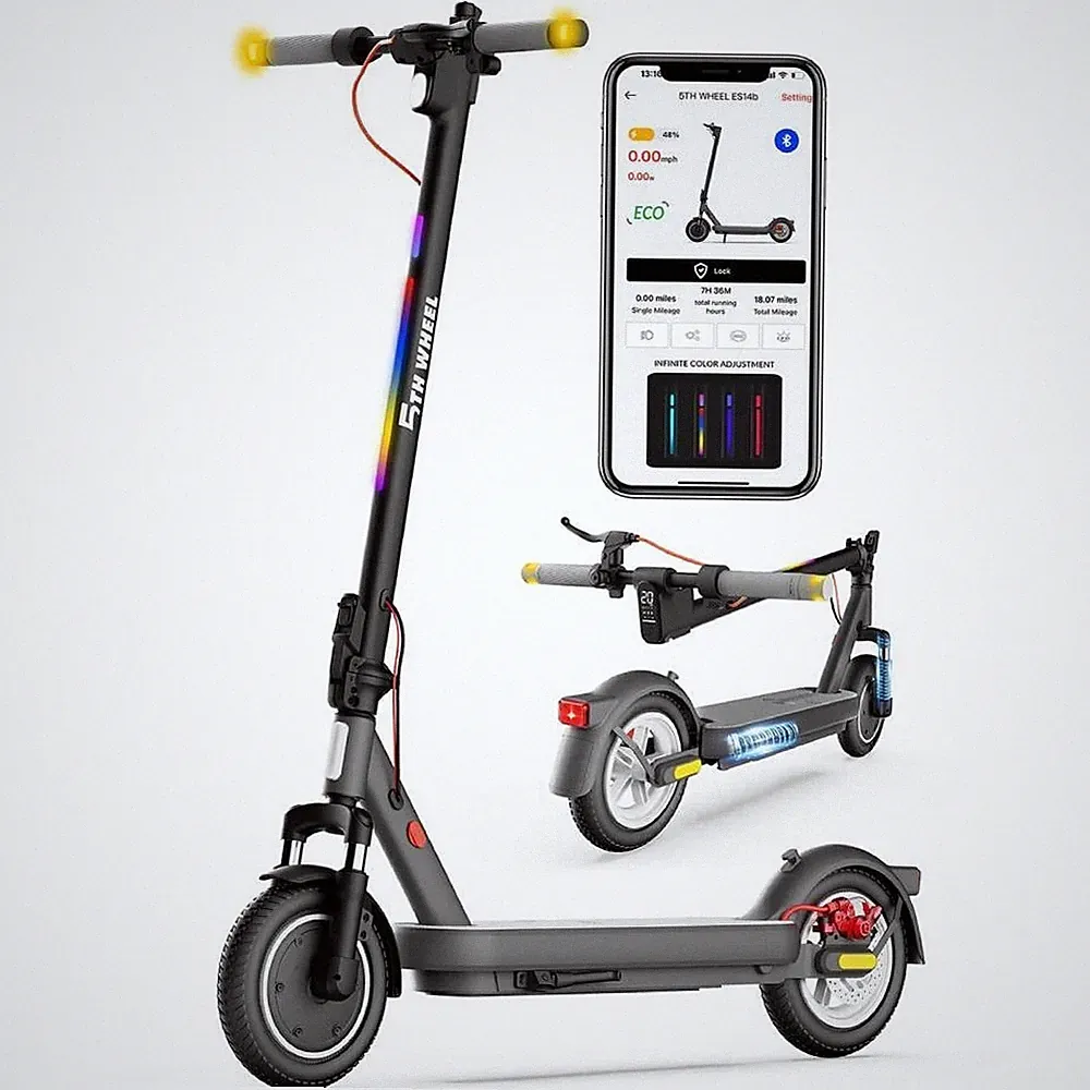 E-Scooter Mit Straßenzulassung Off-road 10'' Elektro Scooter 40 km Elektroroller