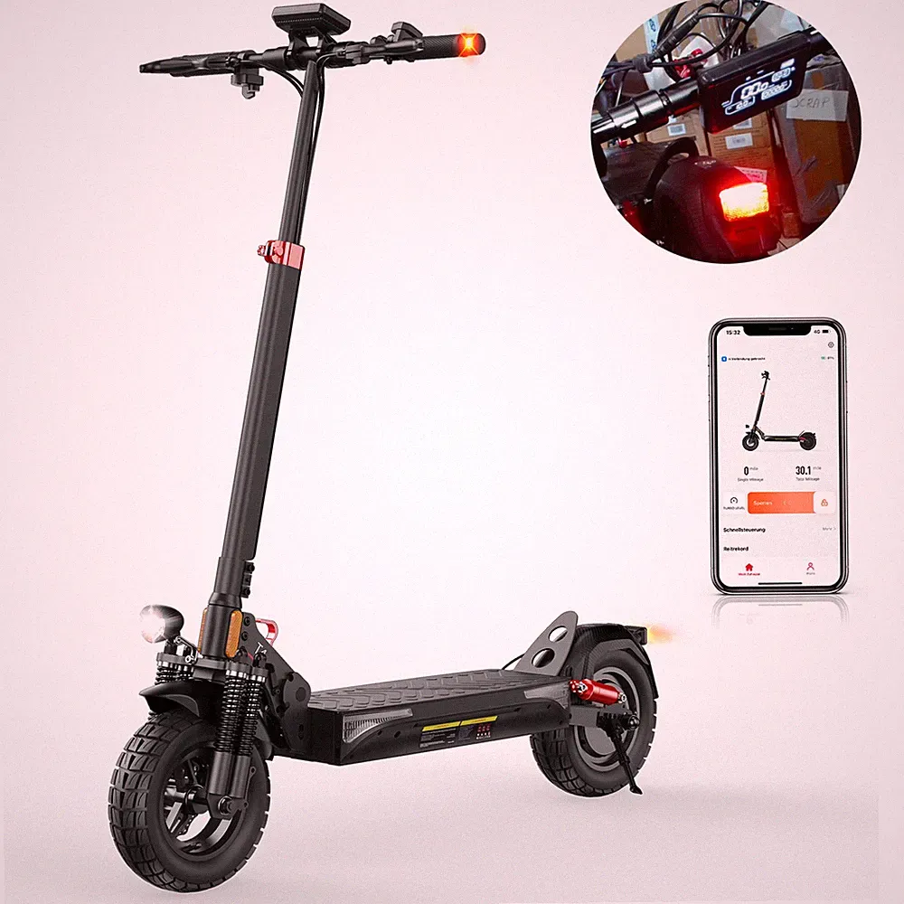 E-Scooter Mit Straßenzulassung Offroad Elektro Scooter bis 70km Elektroroller