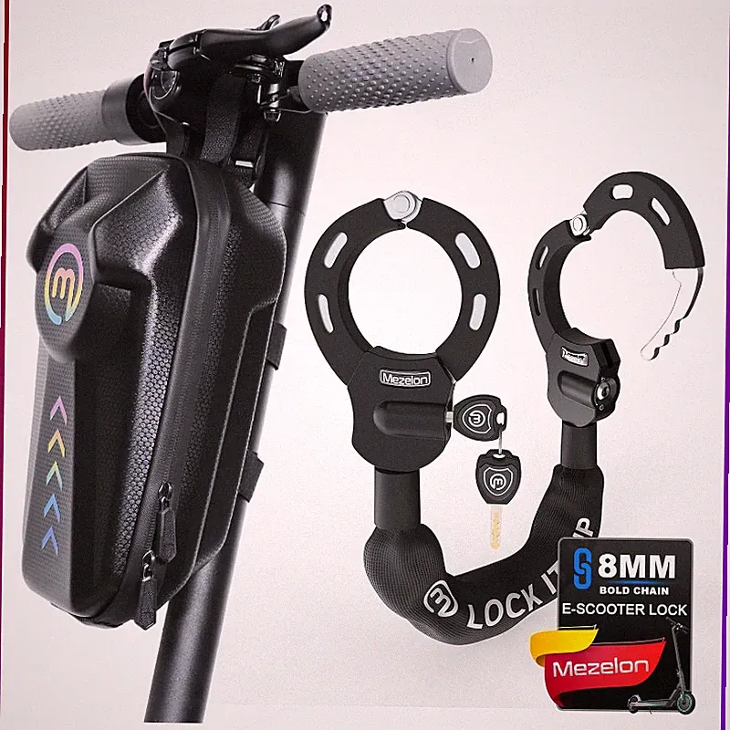 E-Scooter Schloss 8mm Kette Handfessel Schloss für Elektroroller und E-Bikes