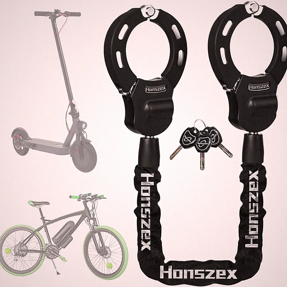 E Scooter Schloss Fahrradschloss Elektroroller Diebstahlschutz 36 inch