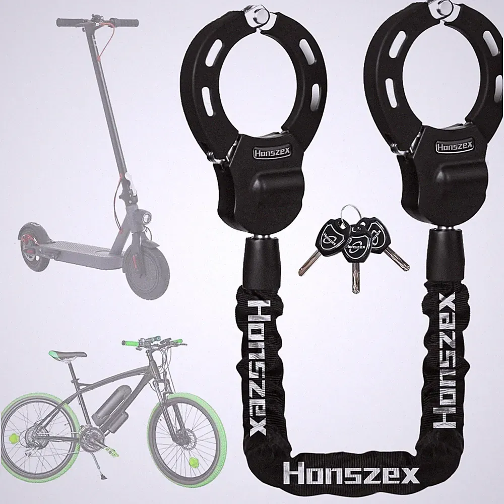 E Scooter Schloss Handschellenschloss Fahrrad Elektroroller Diebstahlsicherung