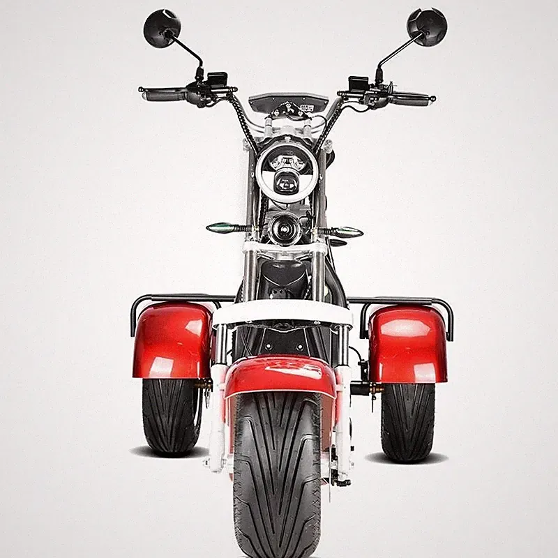 E-Scooter Scooter Elektroroller Roller Coco Bike Fat Bike Chopper 25 KM/H