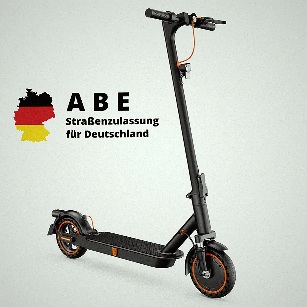 E-Scooter T6 mit ABE Straßenzulassung bis 30km - Elektroroller 8,5 Zoll Faltbar