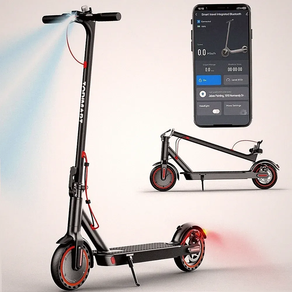 E-Scooter TODIMART T3 ABE A8.5'' Elektroroller 36V 7.8Ah mit APP 30KM