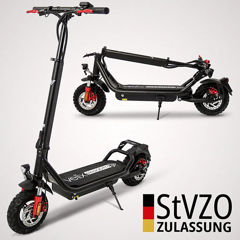 E-Scooter Velix E-Kick 20 Pro 10 Zoll Reifen, E-Roller, City Scooter