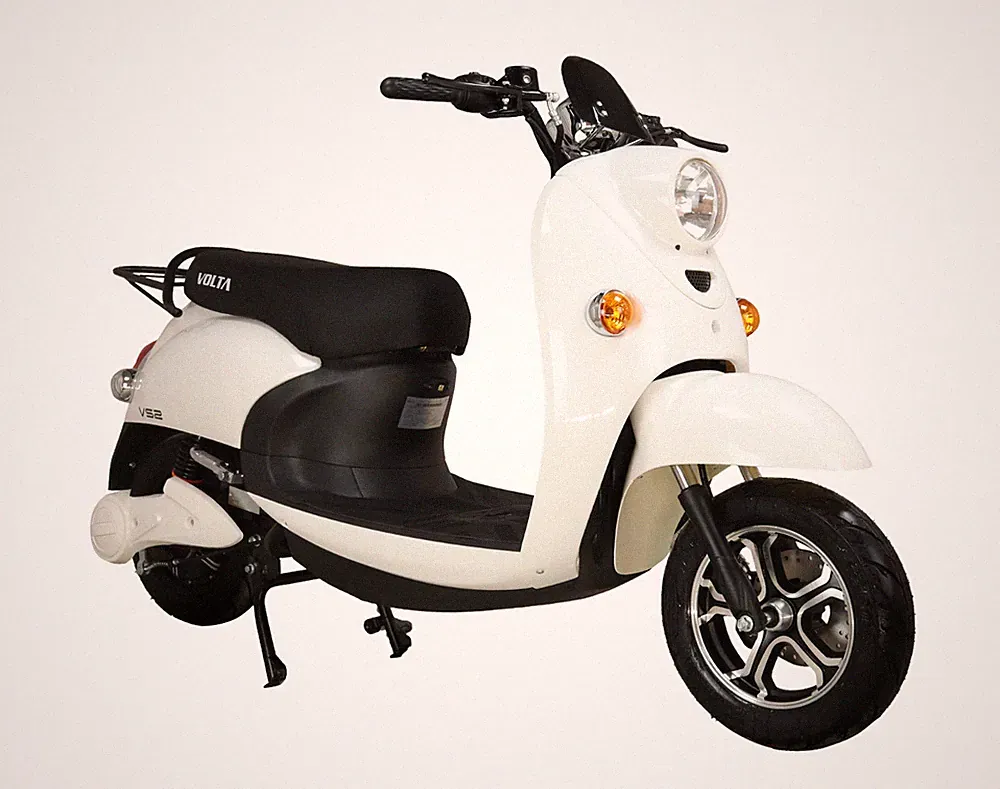 E-Scooter VS2 mit Zulassung E-Bike Elektro Scooter City Roller 45 KM/H Weiß