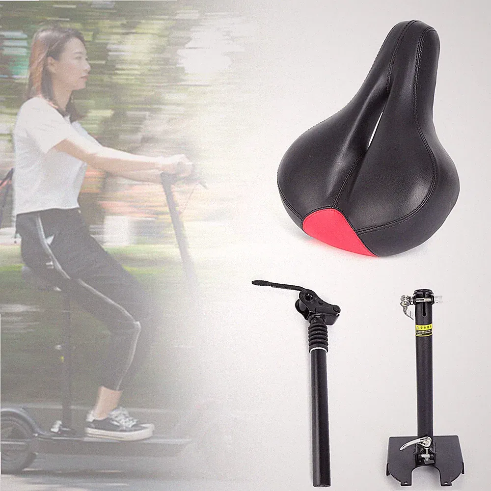 E-Scooter Zubehör Elektrischer Skateboard-Sattel Faltbarer Stoßdämpfender Sitz