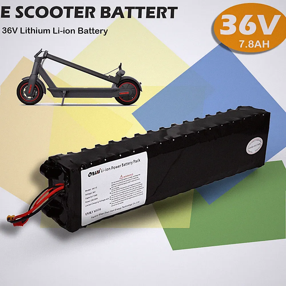 Ebike Akku 36V 7.8Ah 280Wh Batterie Pedelec Elektroroller Akkupack für E-Scooter