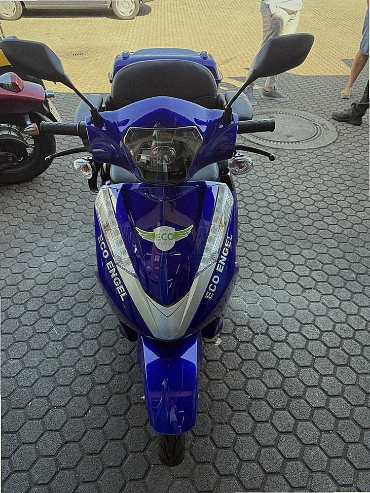 ECO ENGEL 501 Blau mit 30 Ah Li-Io Akku, Senioren Roller, 25 km/h, Elektromobil