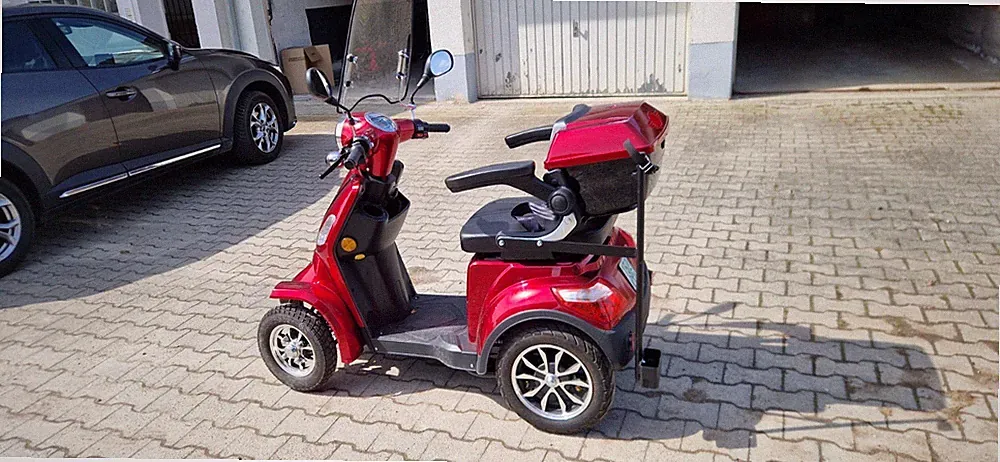 Eco Engel Seniorenroller 510 Rot, 25 km/h, gebraucht