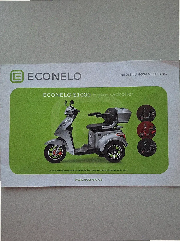 ECONELO S1000 E-Dreiradroller