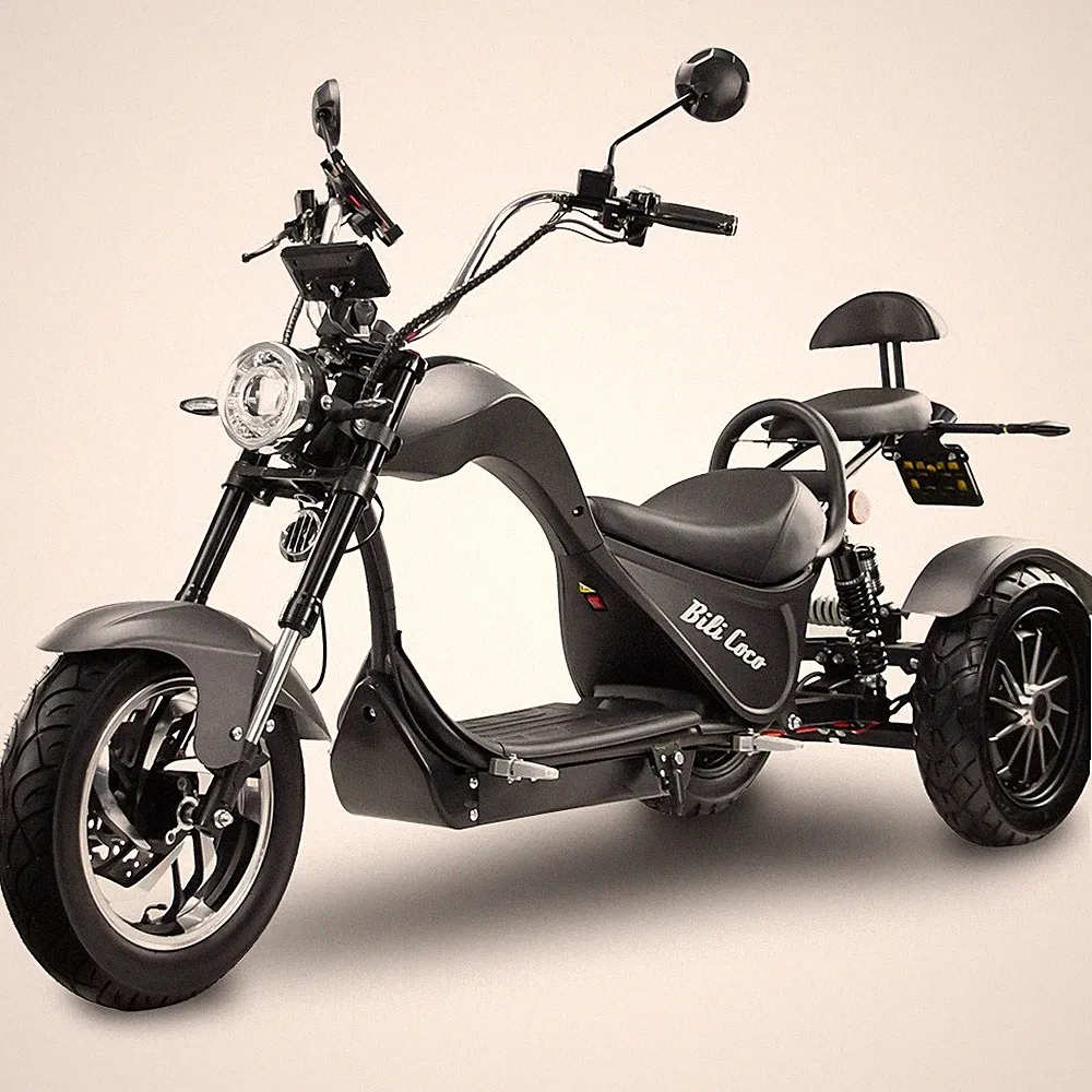 Elektrischer Dreiradroller BILI COCO COBRA 45 km/h 2x2000W 60 km Reichweite