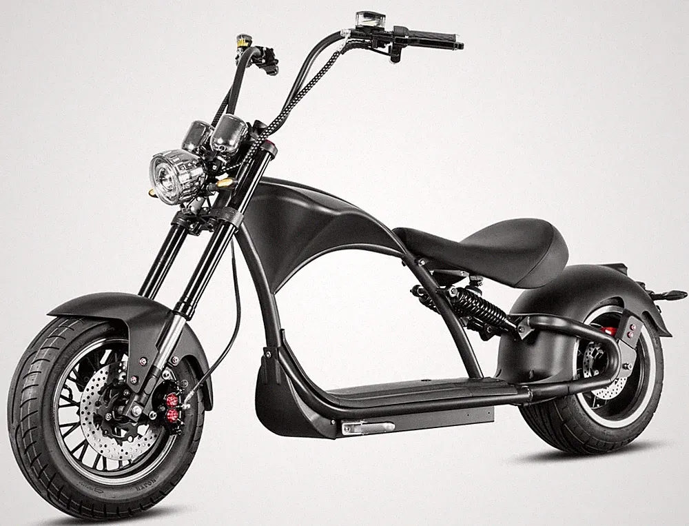 Elektro Chopper X9 M1P 45 km/h 30Ah Li-Akku Elektroroller E-Chopper E-Scooter