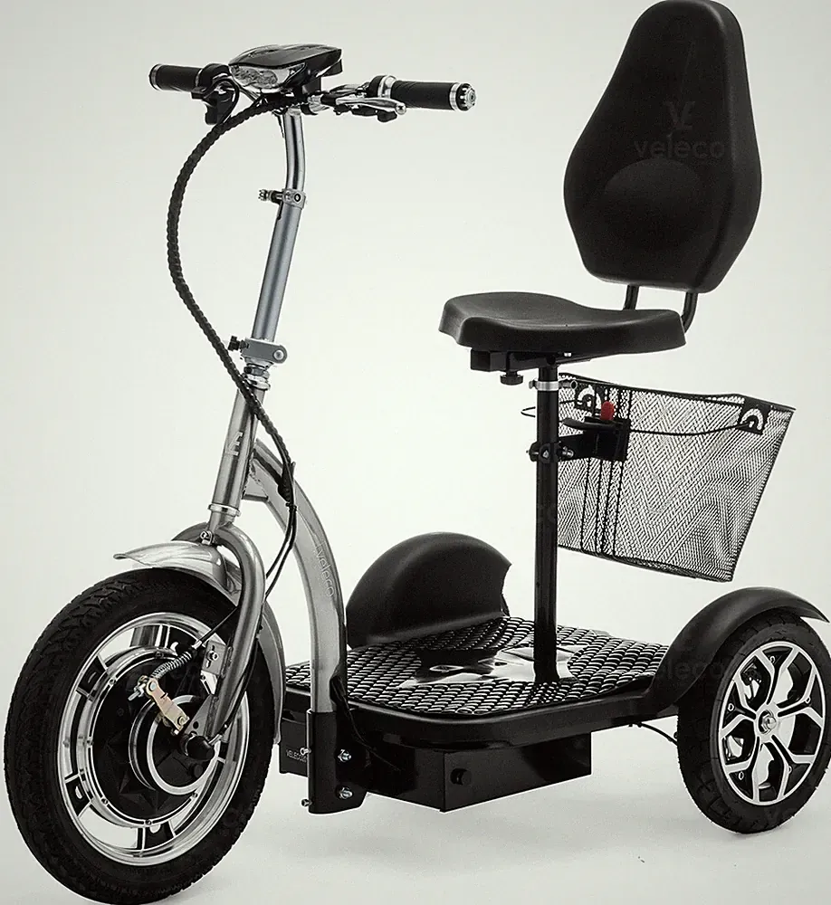 Elektro Dreirad Roller 3 Räder Elektromobil Trike VELECO ZT16