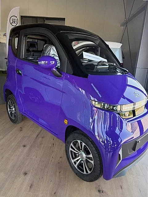Elektro Kabinenroller 45 km/h LUNA-4 Lithium herausnehmbarer Akku 4-Rad E-Mobil