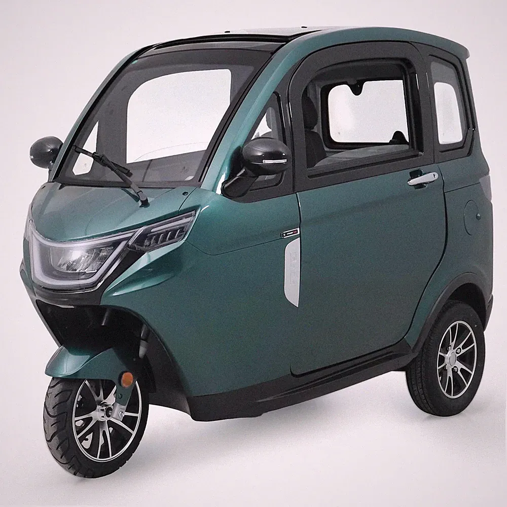 Elektro-Kabinenroller Dreirad 25kmh Urban Hopper Cabin LI 2kW Lithium Grün