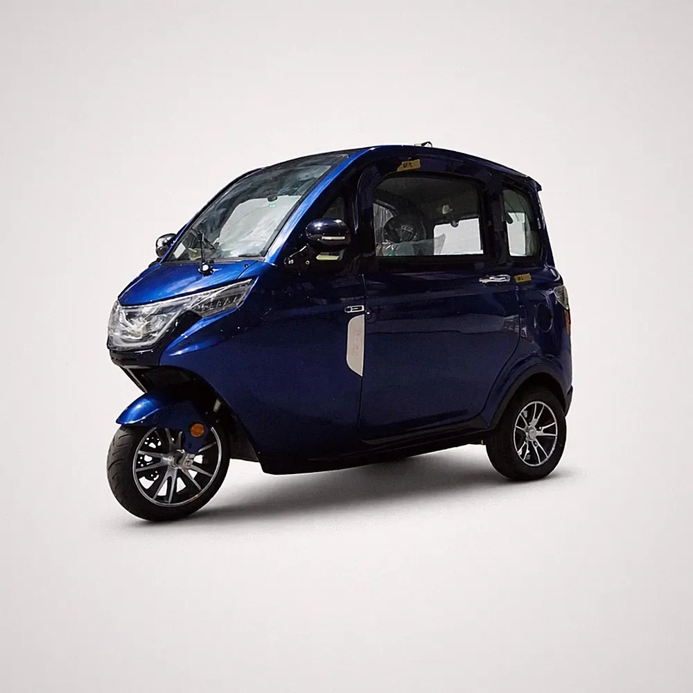 Elektro-Kabinenroller Elektro-Dreirad 25kmh Urban Hopper Cabin LI Blau Lithium