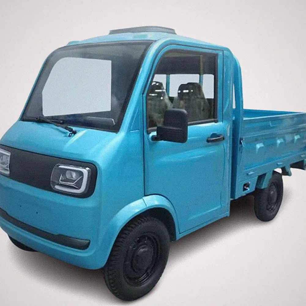 Elektro Kabinenroller Urban Hopper Pickup 2 Sitzer mit Straßenzulassung 40kmh