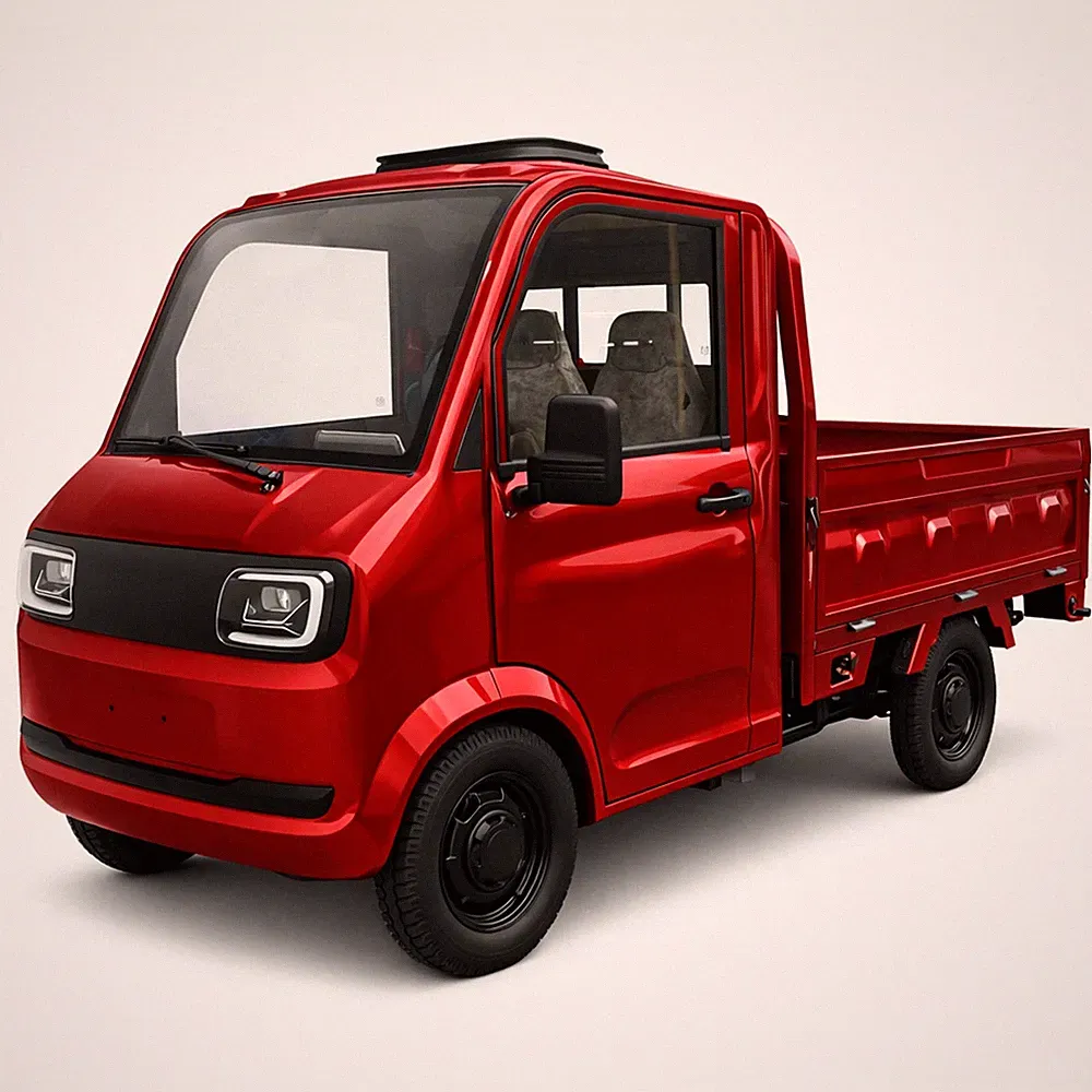 Elektro Lasten-Dreirad Kabinenroller Urban Hopper Pickup Twin Mini-LKW 40kmh