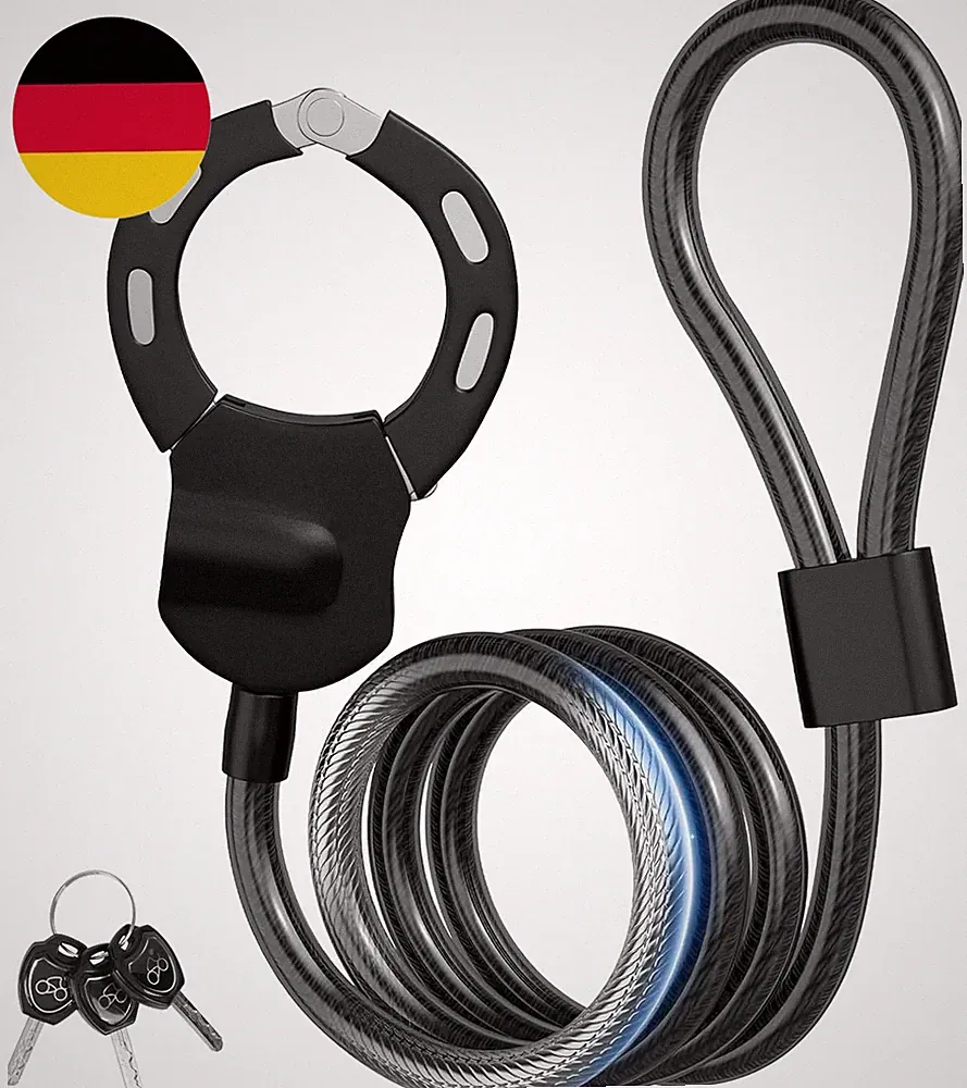 Elektro-Roller, Vorhängeschloss, 120 Cm Kette Elektro-Roller, 14 Mm Schlüsselsch