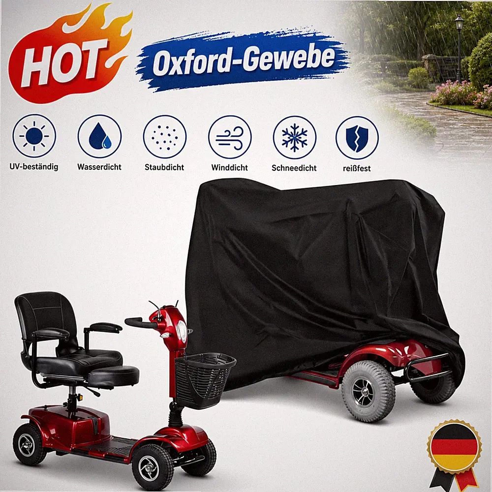 Elektro-Scooter Abdeckhaube Wasserdicht Staubdicht Mobilitätsroller Schutzhülle
