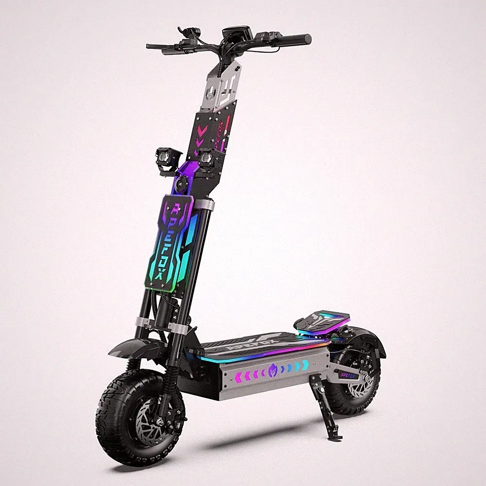 Elektro-Scooter Zwei Motoren 2*5000W 60V 40Ah Klappbar 13" Elektroroller 95KM/H