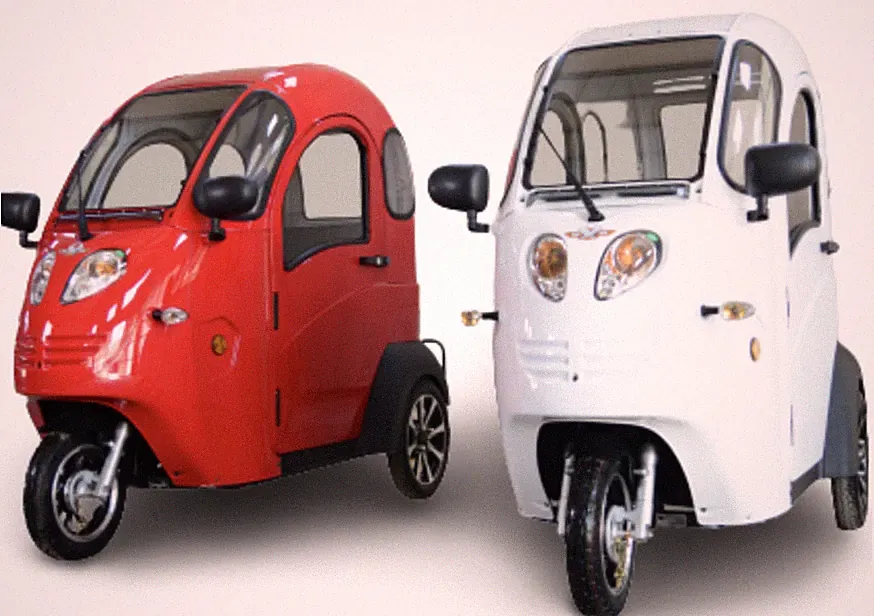 ElektroBest ElektroMobil Vogel 3, Kleinwagen Seniorenmobil KabinenRoller 25km/h