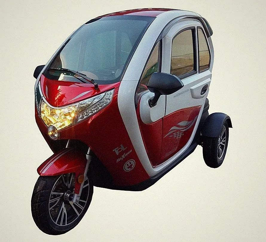 ElektroBest Kabinenroller MopedAuto Microcar ElektroKleinwagen DreiRad 25-45km/h