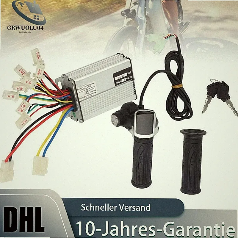 Elektrofahrrad Bürstenmotor Controller 36V 1000W Motor für E-Bike Elektroroller