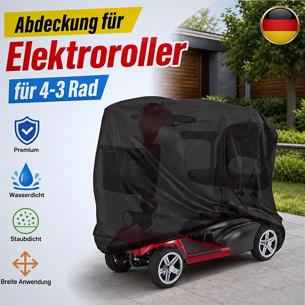 Elektromobil Abdeckhaube Scooterabdecku ng Schutzplane für Seniorenmobil