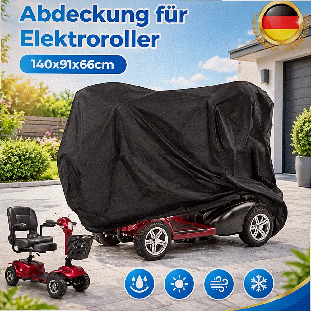 Elektromobil Abdeckplane Schutzhülle Mobilitätsroller Wasserdichte Abdeckung Neu