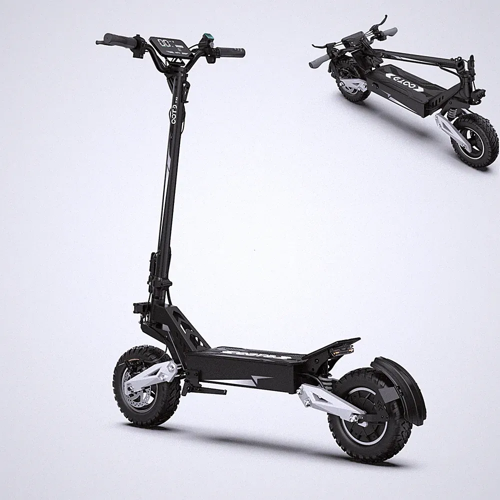 Elektroroller 11'' E-Scooter Klappbar 900W 13,5Ah Off-road E-Roller E-Scooter
