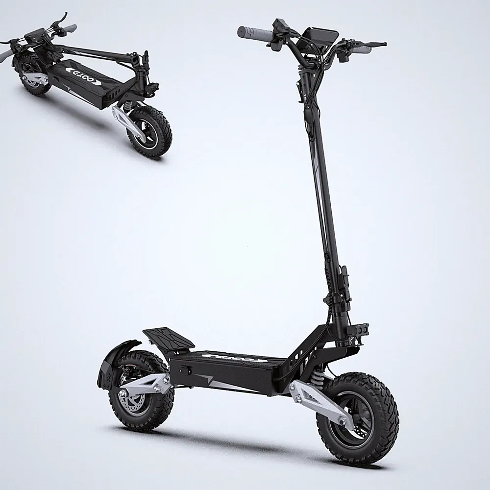 Elektroroller 11" Klappbarer 900WE-Scooter 48V 13.5Ah Off-road E-Roller Bis 60km