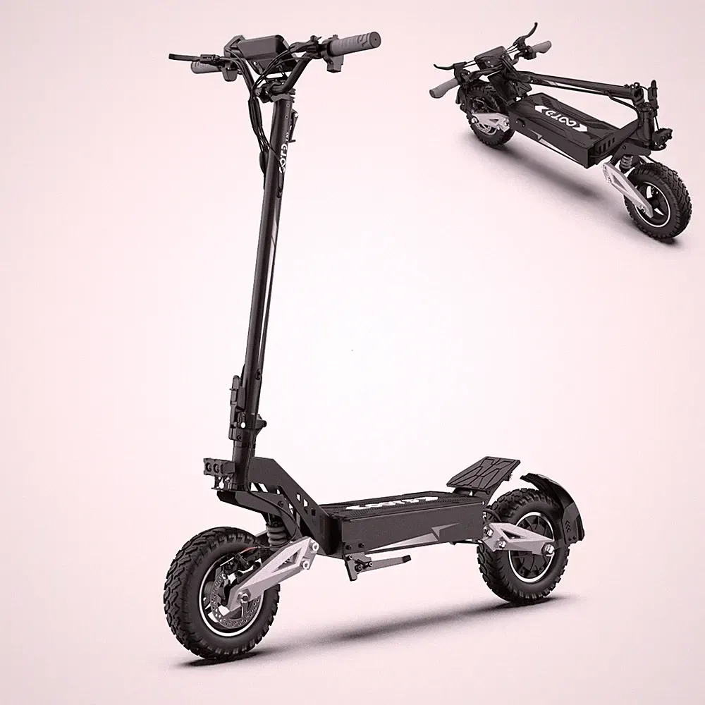 Elektroroller 11" Off-road E-Roller 900W 48V 13,5Ah Klappbarer E-Scooter 25km/h