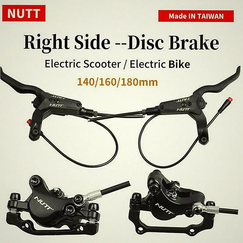 Elektroroller 140 160 180mm Power-Off E-Bike Hydraulische Scheibenbremse Rechts