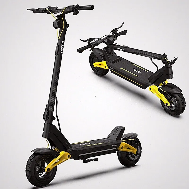 Elektroroller 1400W 48V 20AH E-Scooter Klappbarer 10'' EScooter Offroad ERoller
