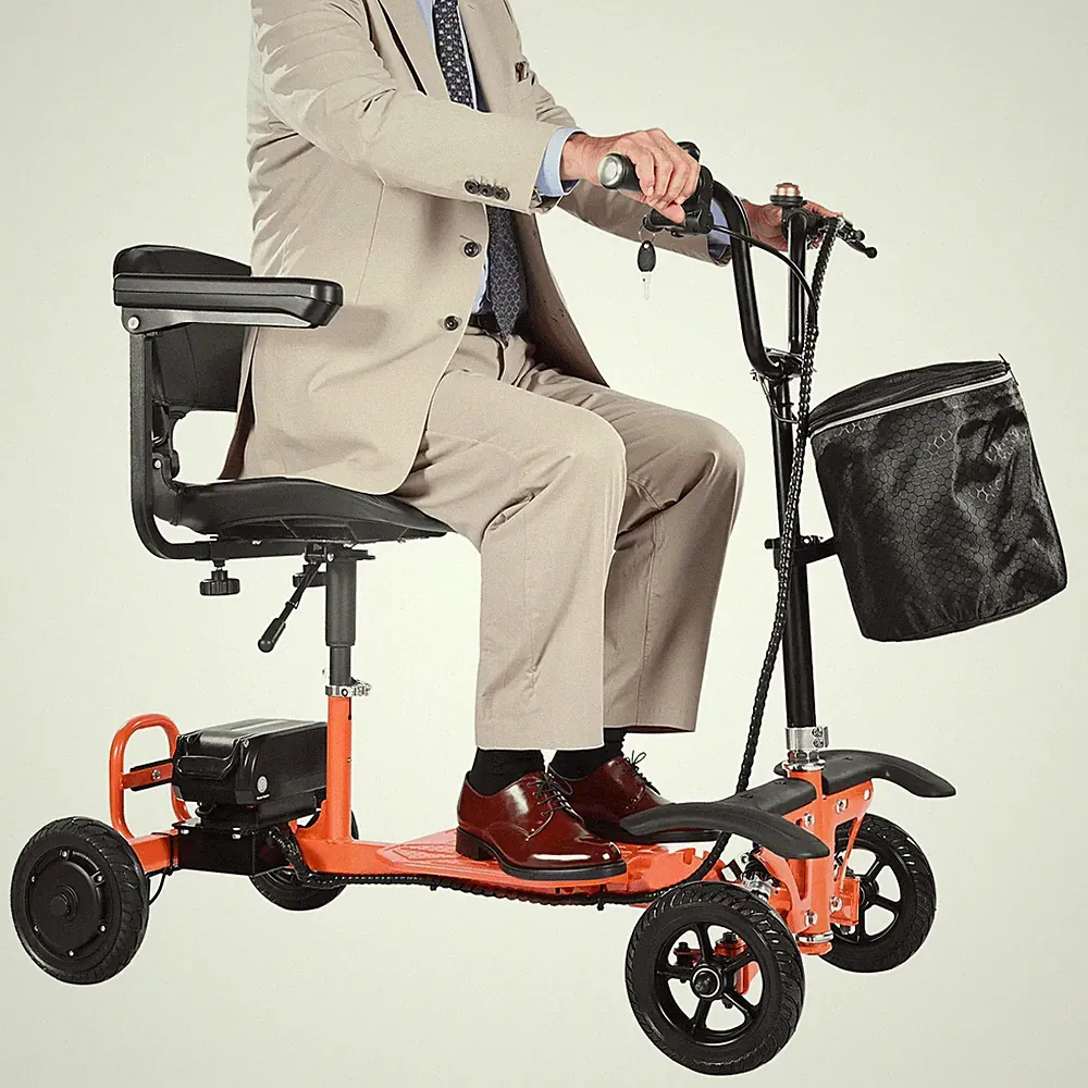 Elektroroller 4 Räder faltbar Geländewagen 48V 5,2Ah Tragkraft 120 kg