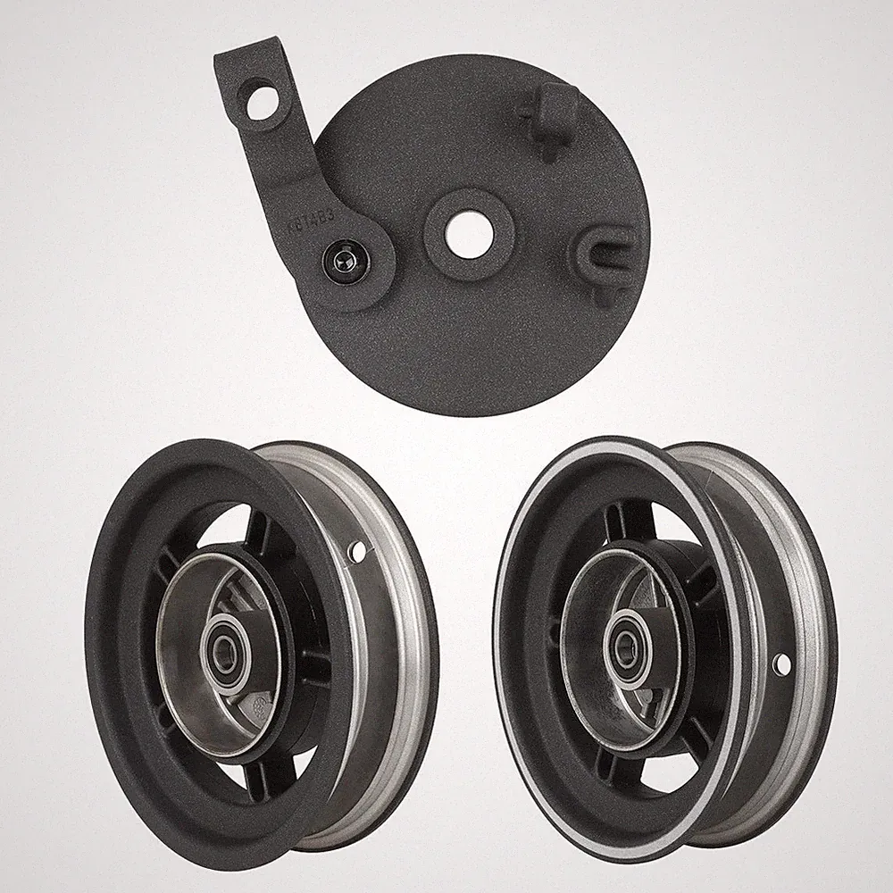 Elektroroller 5 5Pro Vorderradnabe Trommelbremse Abdeckung Aluminium Made