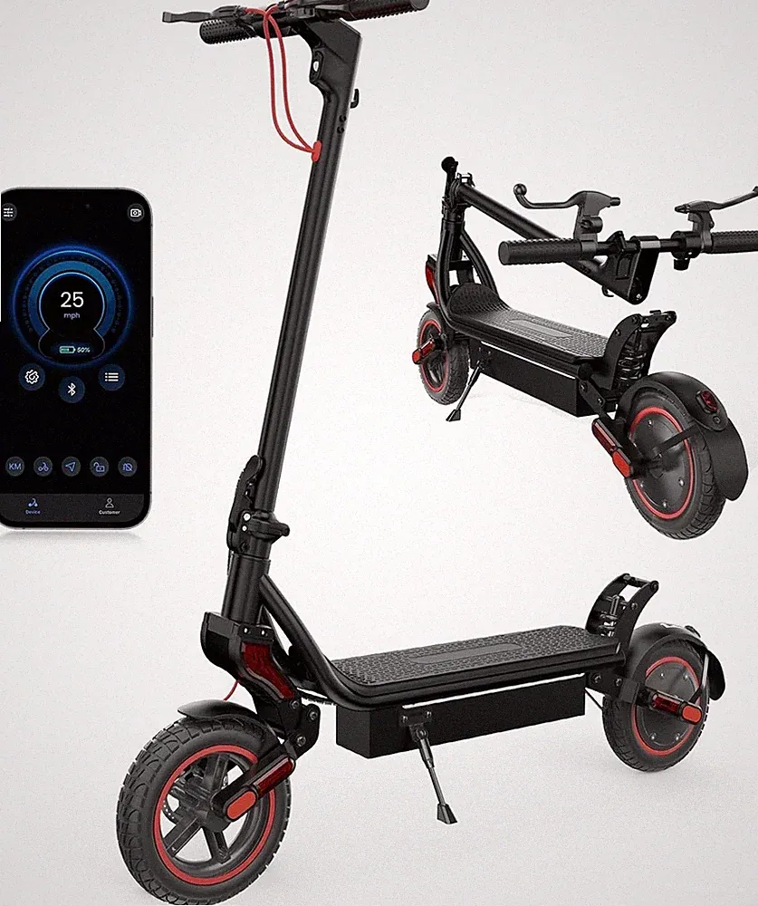 Elektroroller 500W 48V/14Ah 9,3'' E-Scooter mit App Klappbar 40km/h-W8