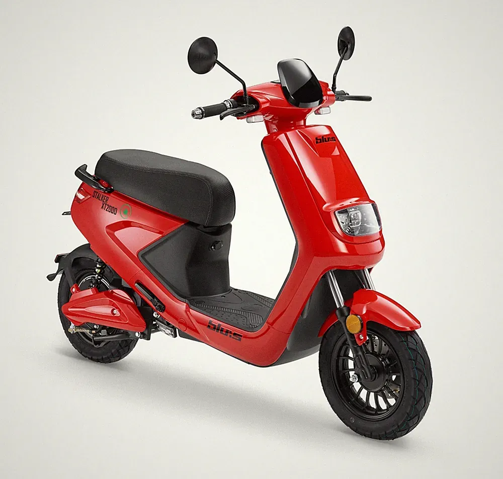 Elektroroller Blu:s XT2000 - E-Scooter mit 950 Watt Motor, 25 km/h, 59 km