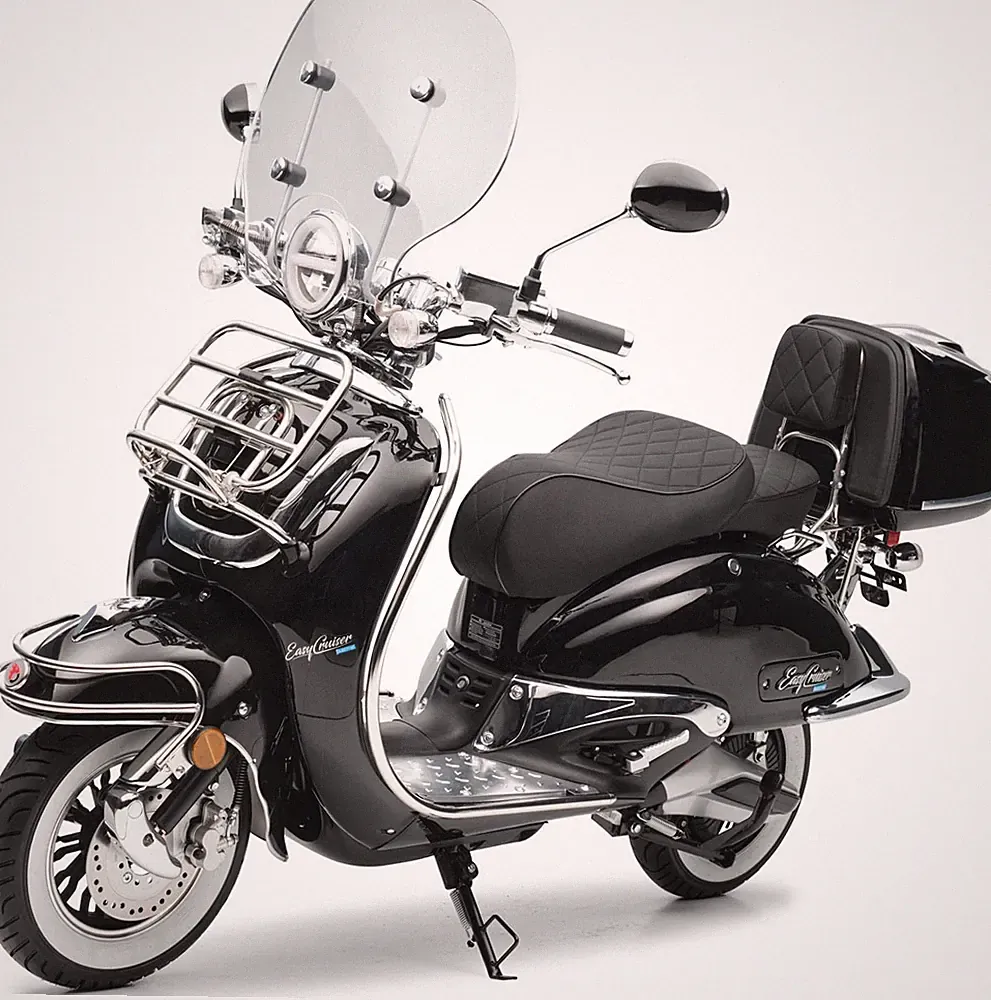 Elektroroller Burnout EasyCruiser Elektro Schwarz Einzelakku