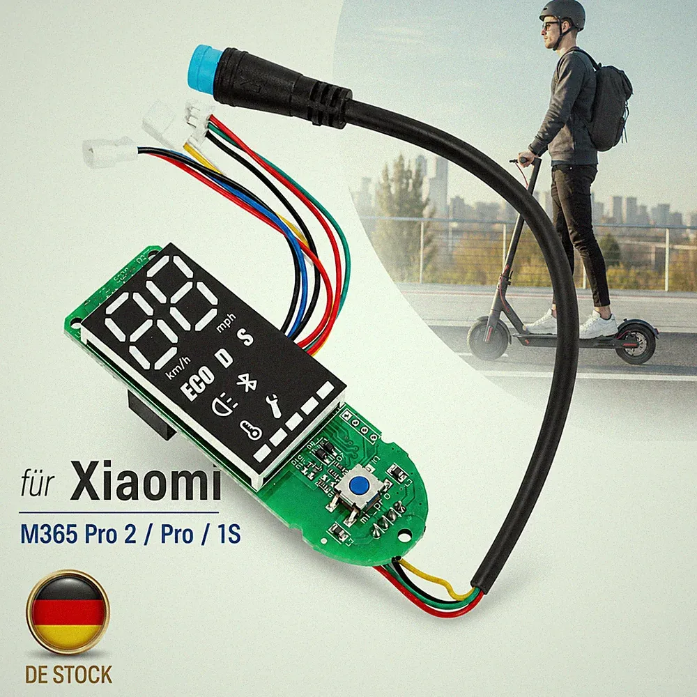 Elektroroller Dashboard Bluetooth Display wasserdicht schwarz Xiaomi M365 Pro